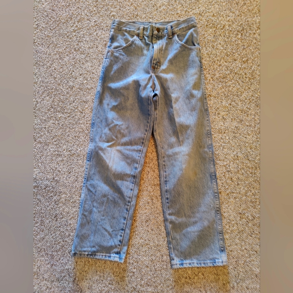 Boys Rustler jeans. In great shape. Sturdy and durable! Size 12 Regular.
